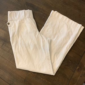 Gap maternity white pants